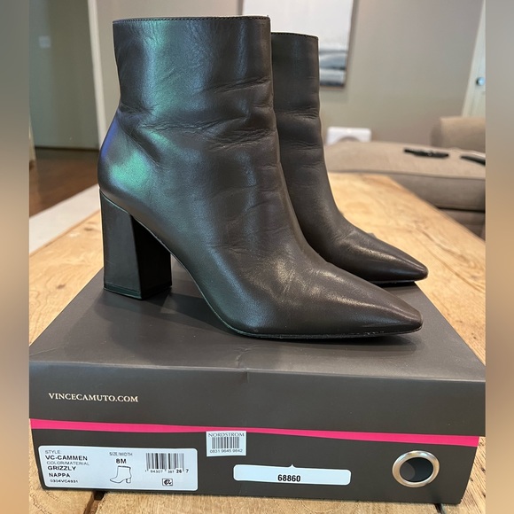 Vince Camuto Nappa Bootie - Picture 1 of 5